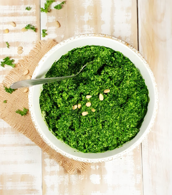 PESTO AU CHOU KALE