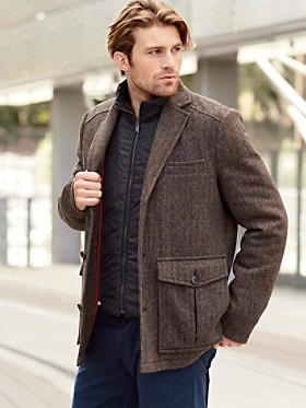 pendleton wool hybrid blazer