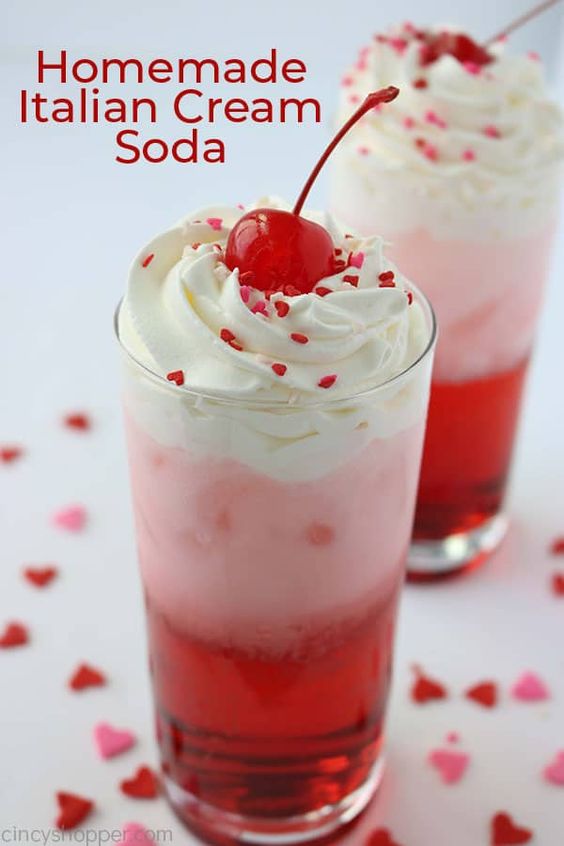 Homemade Italian Cream Soda Simple Delicious Desserts