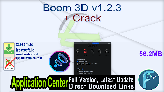 Boom 3D v1.2.3 + Crack_ ZcTeam.id