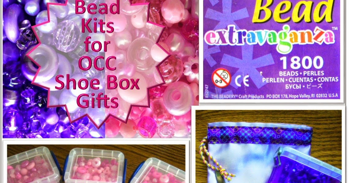 Simply Shoeboxes Making Bead Kits for My Operation Christmas Child Shoebox Gifts