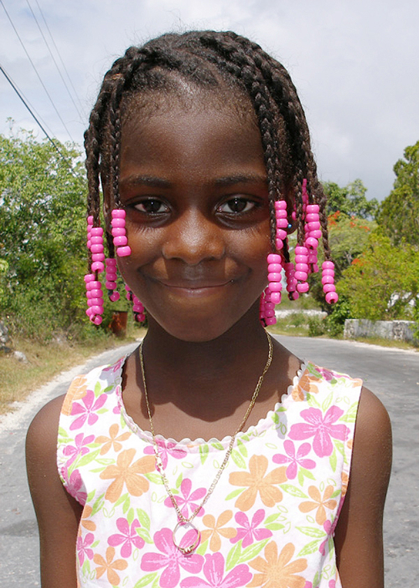 Bahama native girl