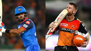 IPL 2020 : Match 47 SRH Vs DC, Dubai