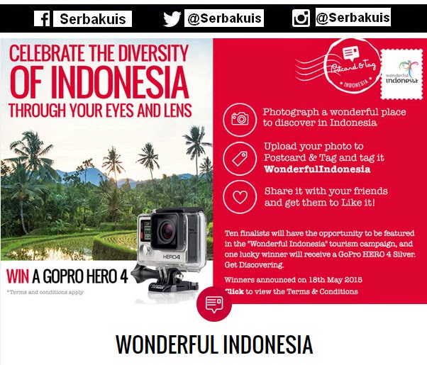 Kontes Foto Wonderful Indonesia Hadiah GoPro HERO 4