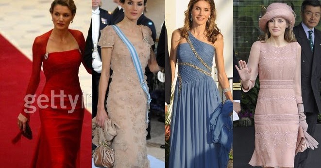 Princesses' lives: Letizia's wedding outfits