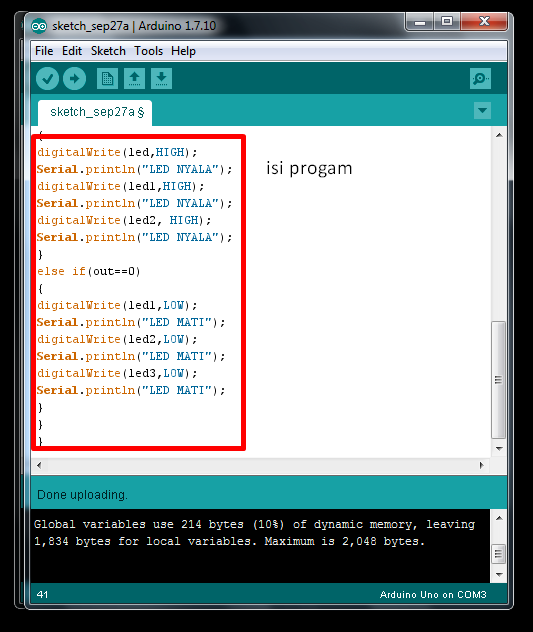 KOMUNIKASI SERIAL ARDUINO ~ Andra Vikto