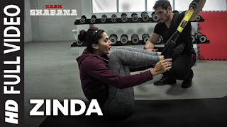 Zinda Lyrics in Hindi from Naam Shabana