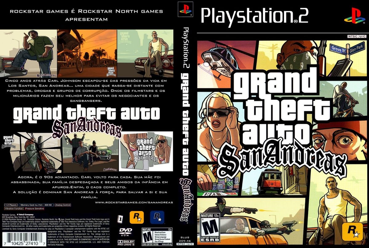 Grand Theft Auto: San Andreas PT-BR (PLAYSTATION 2)