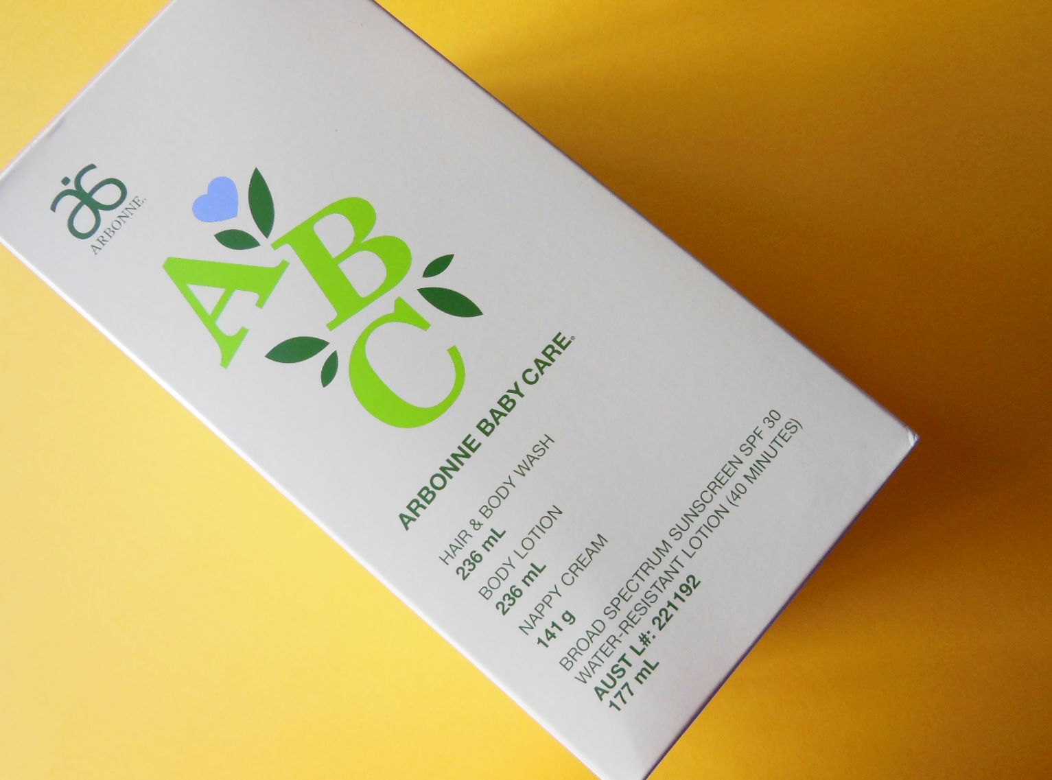 arbonne nappy cream