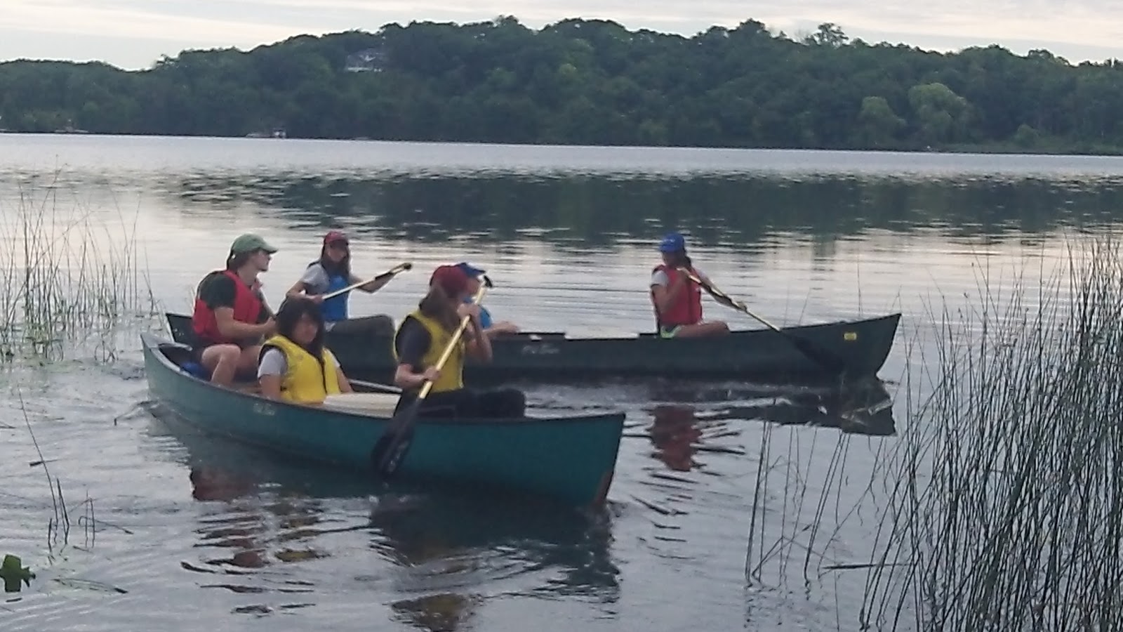 LEAF in Wisconsin Day 23 Canoeing on Lulu Lake