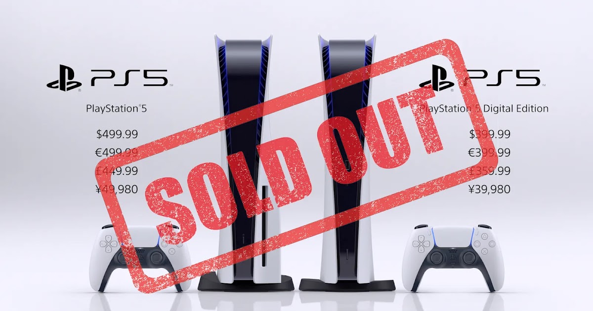 Why is the PS5 always out of stock?