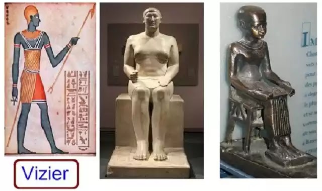 Ancient Egyptian Vizier Ancient Egyptian officials