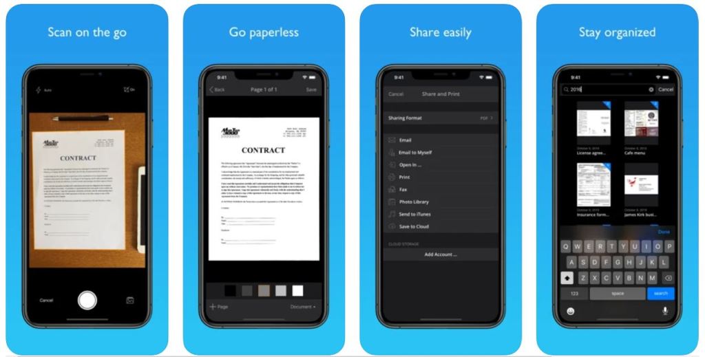 JotNot Pro – PDF Document Scanner App for iPhone