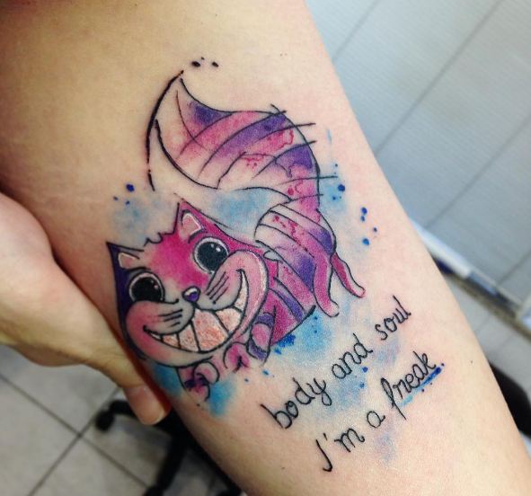 Alice In Wonderland Tattoos Alice In Wonderland Tattoos