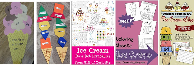 33 Ice Cream Crafts and Kids Activities