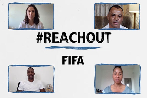 FIFA presenta la campaña #Reachout por la salud mental - Noticias y Reglamentos para Árbitros de Fútbol