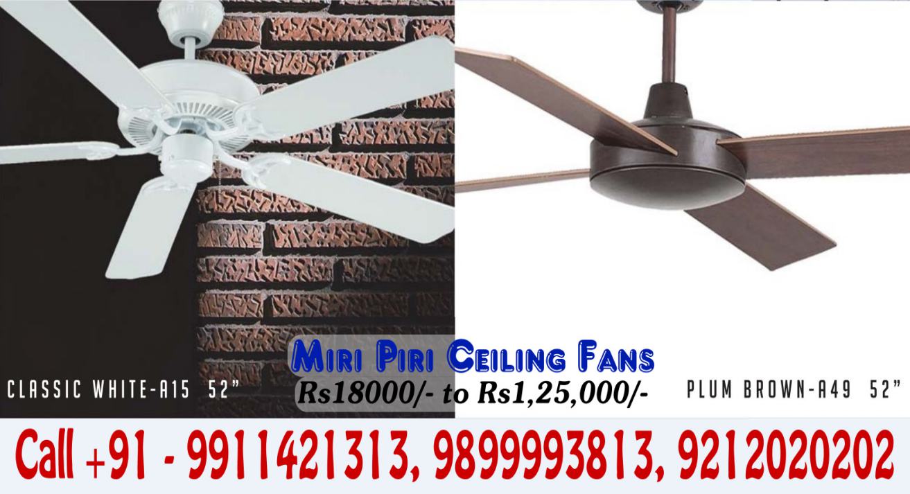 Most Expensive High End Decorative Designer Luxury Ceiling Fans