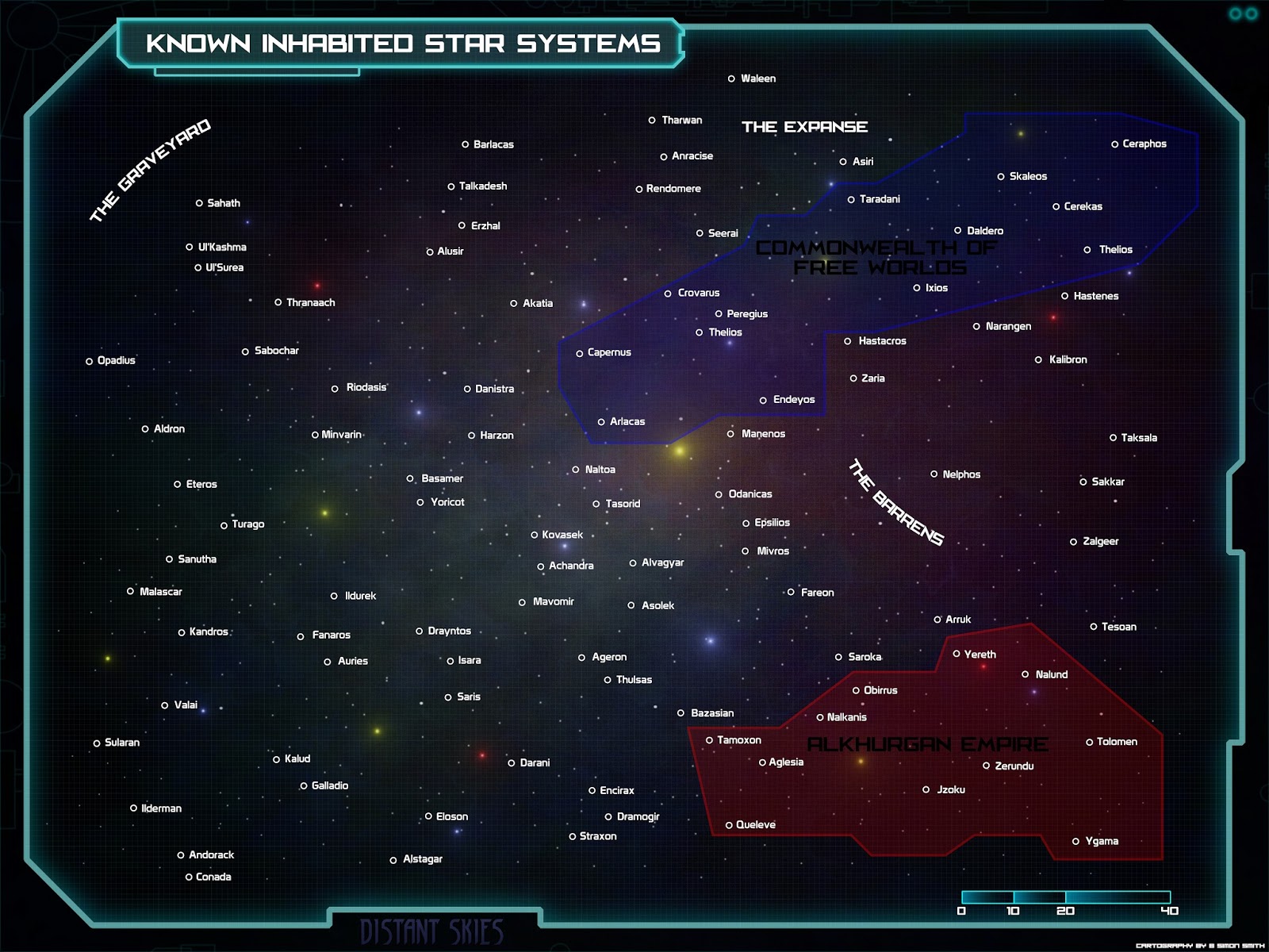 Strar Map Star Map for the Distant Skies project : r/imaginarymaps