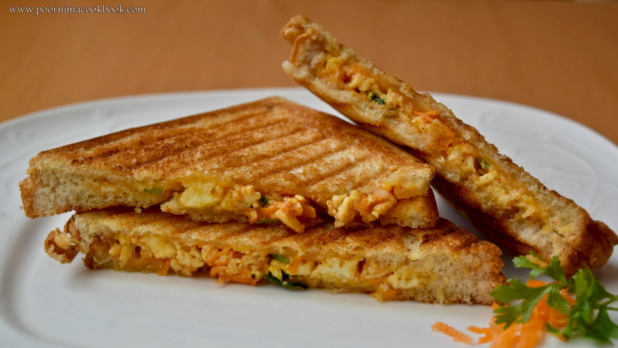Poornima's Cook Book Paneer Sandwich Paneer Veg Sandwich Grilled
