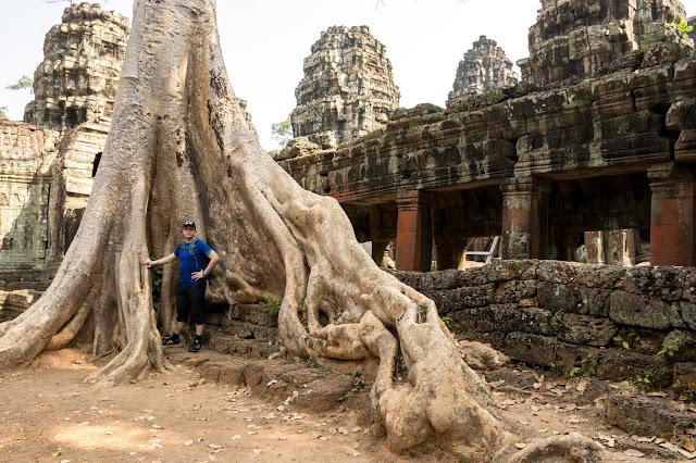 kambodža, siem reap, angkor, vat, wat, cestování, Asie, bayon, thom