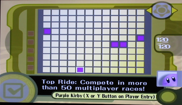 Kirby Air Ride Top Ride checklist more than 50 multiplayer races unlock purple kirby