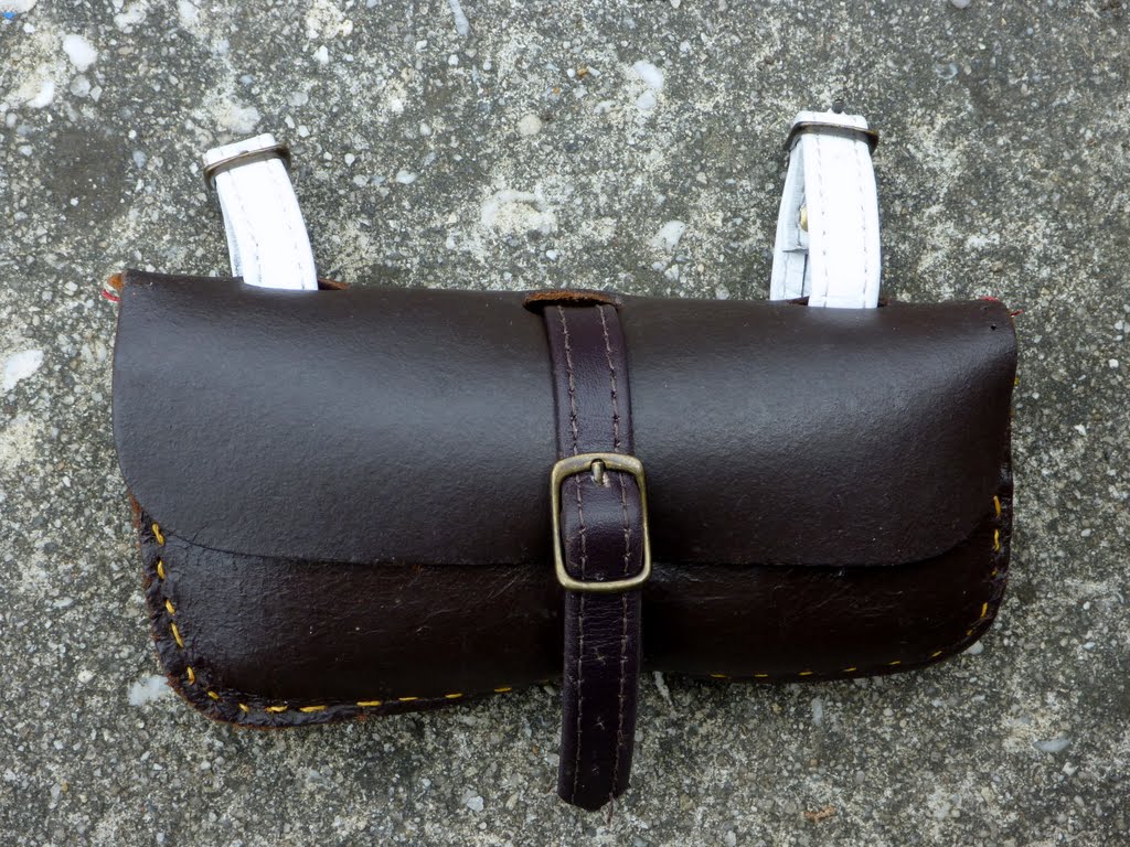 Bikes, etc Renovated saddle bag