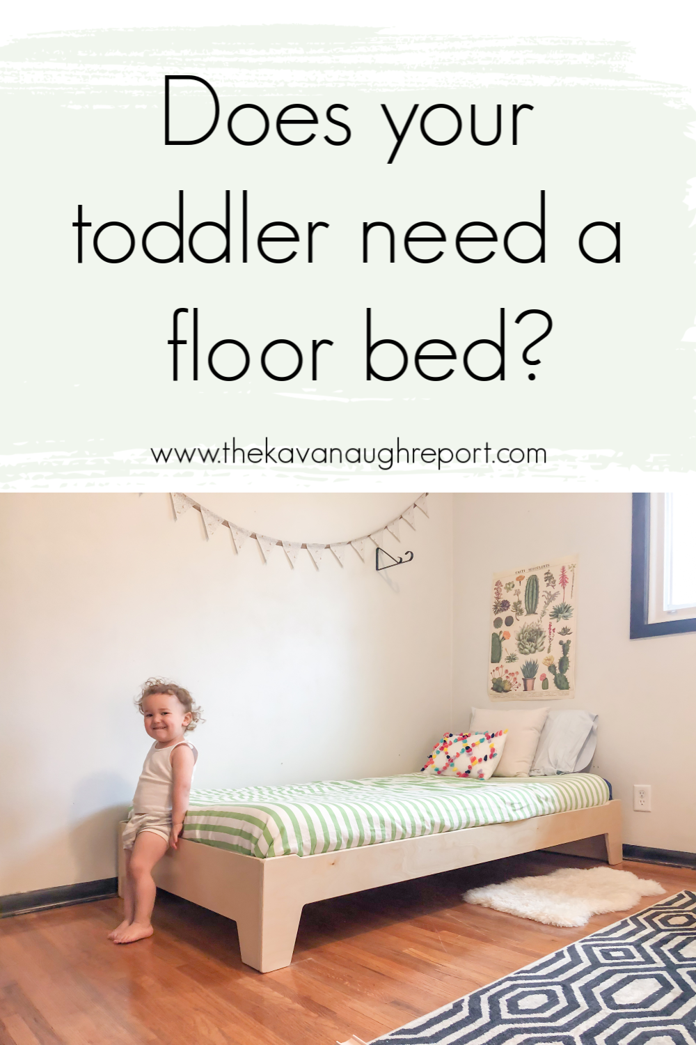 Does My Toddler Need A Montessori Floor Bed