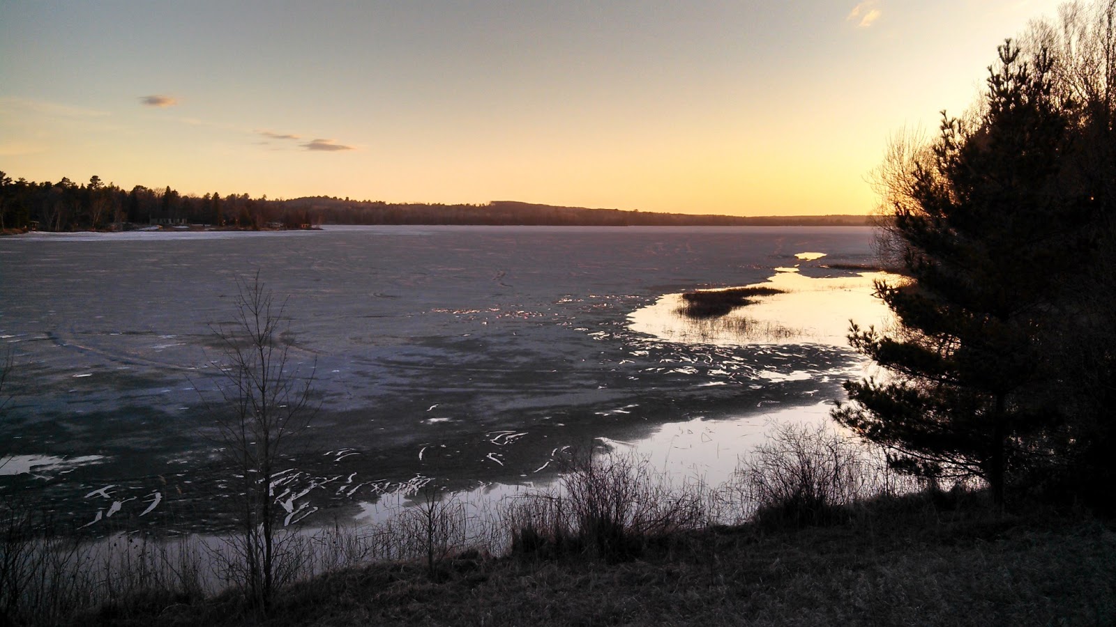 Leisure Outdoor Adventures Leech Lake Ice Out Photos