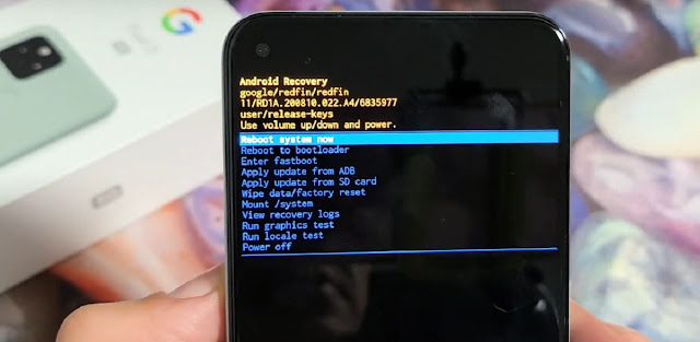 Google Pixel 5 Recovery Mode