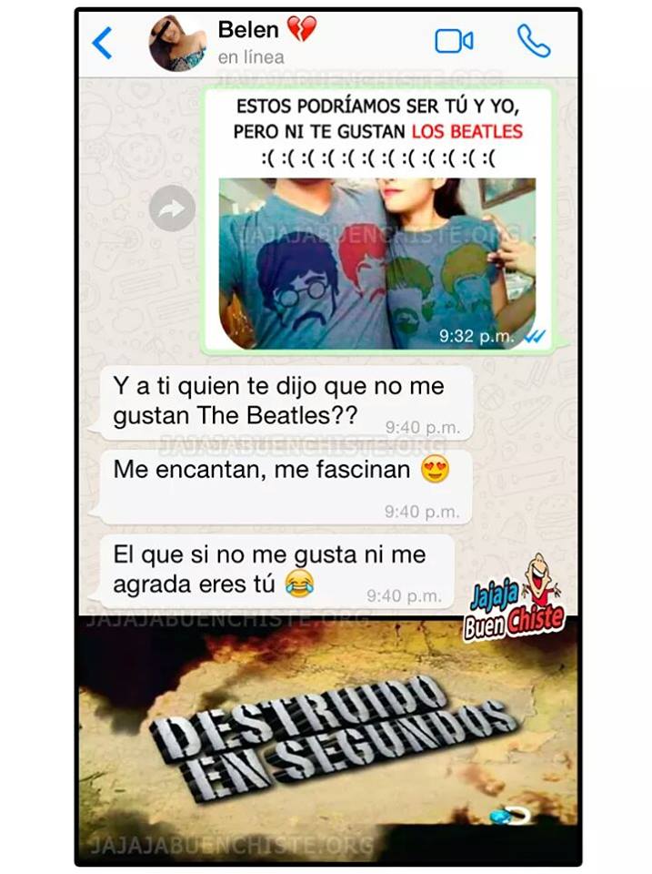 Imágenes Chistosas Destruido en segundos xd
