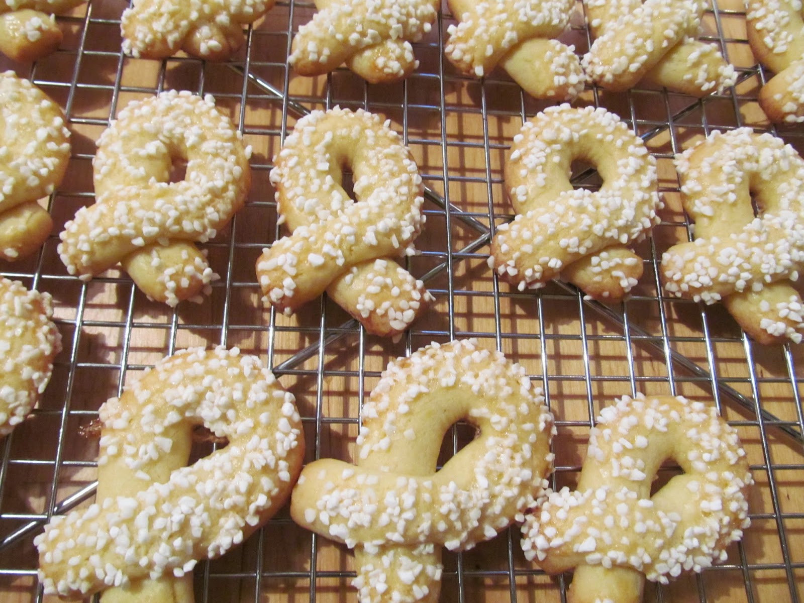 For the love of dinner Norwegian Berlinerkranser (Berlin Wreaths) Cookies