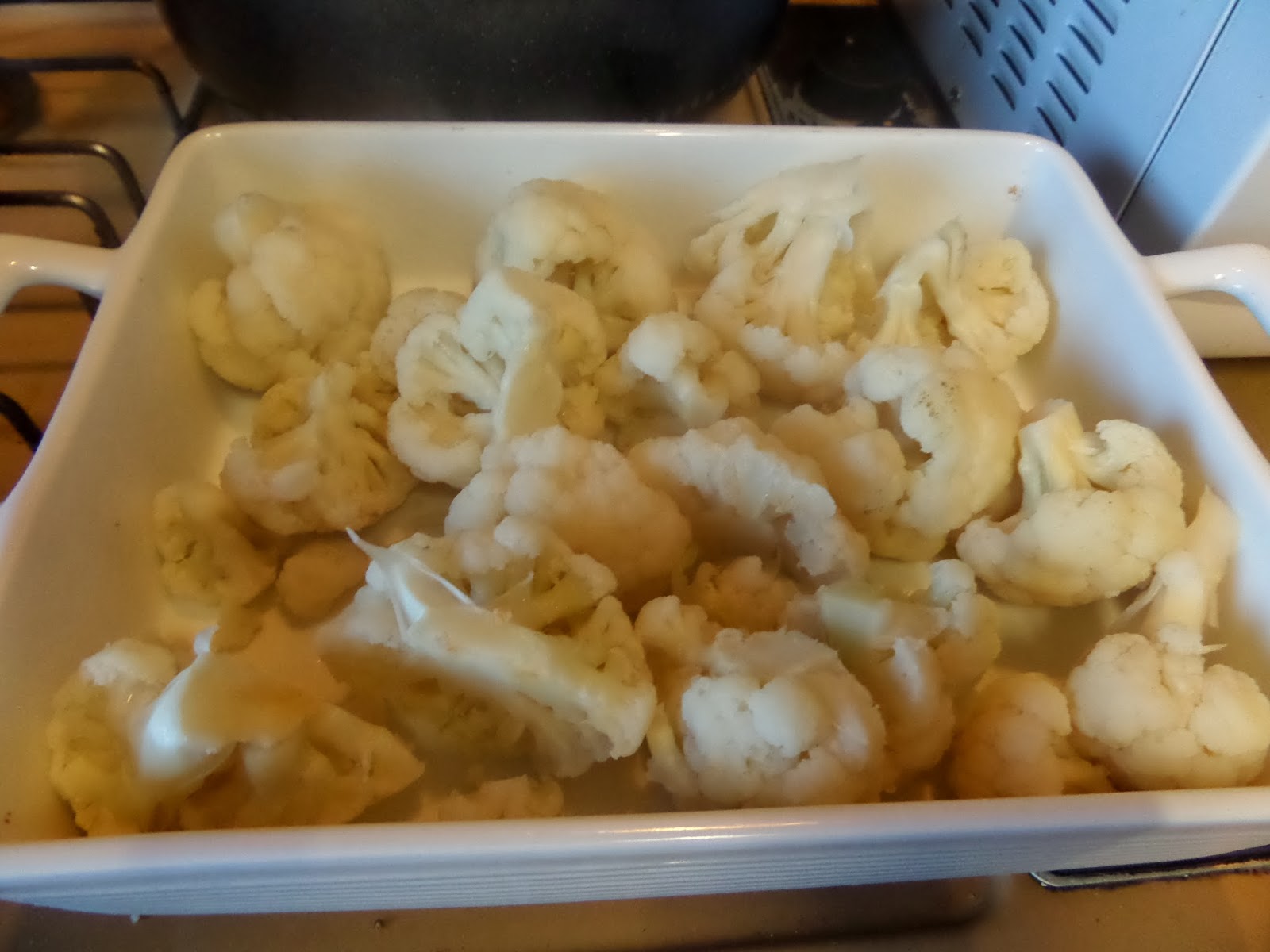 Madhouse Family Reviews Madhouse recipe Cauliflower Cheese with Chorizo