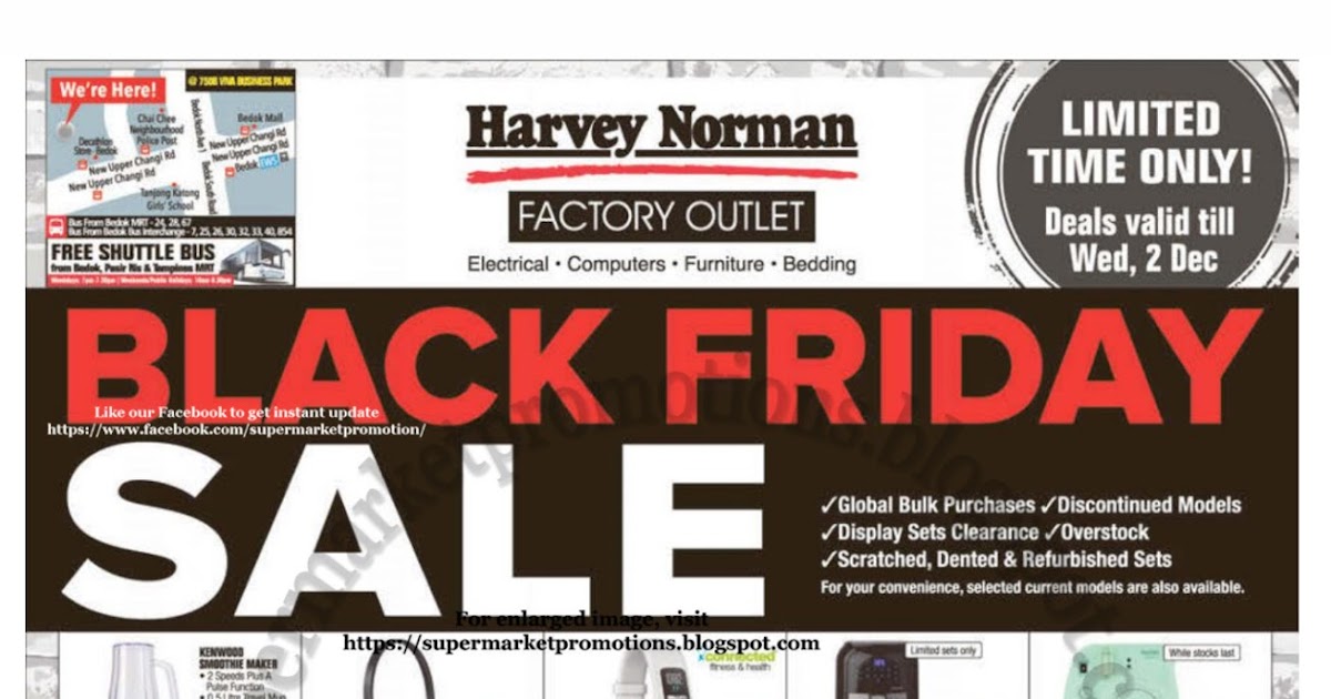 Harvey Norman Factory Outlet Black Friday Sale 25 November 02