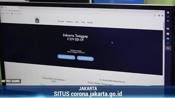 Sistem Informasi Publik soal Corona: DKI Jakarta 1, Kemenkes 0