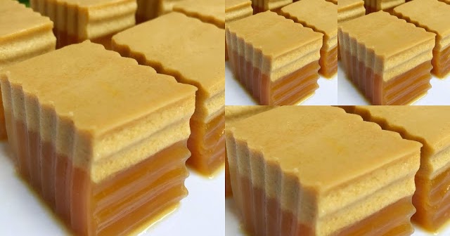 Resep Puding Santan Gula Merah. Bahan2nya Murah, Tapi