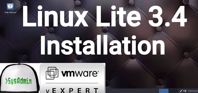 Linux Lite Installation on VMware Workstation