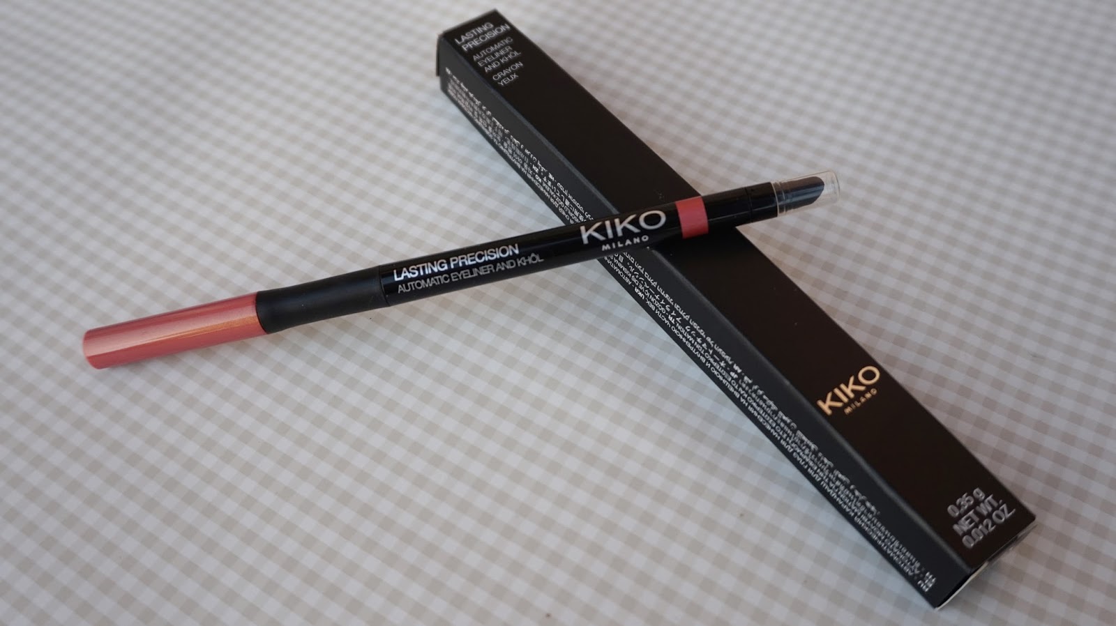 Toocurls KIKO Lasting precision automatic eyeliner & khöl RECENZIJA