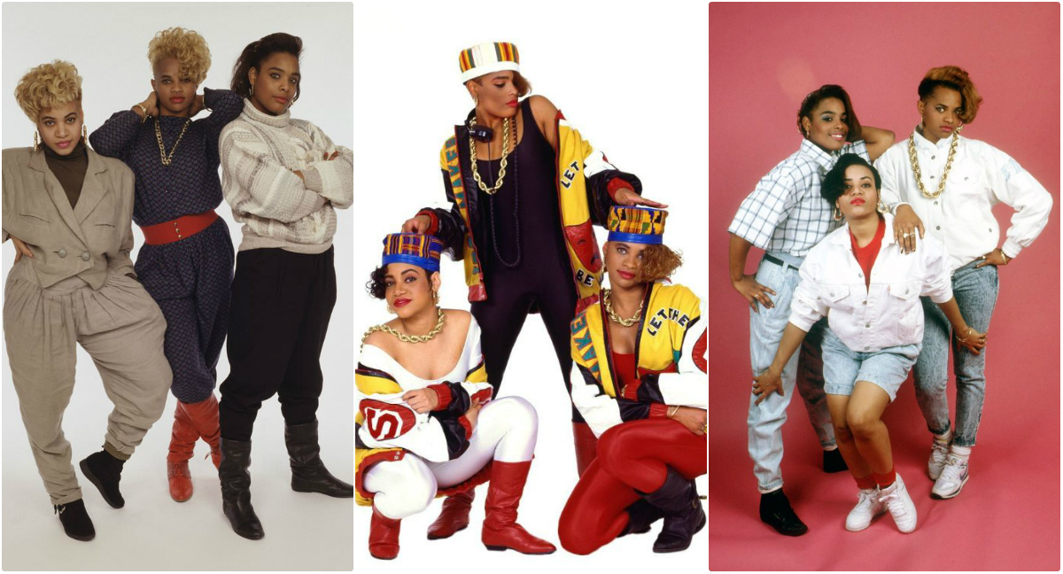 Salt 'n' Pepa (1987) - Hip Hop Group 8X10 Photo Reprint