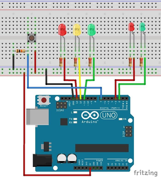 Traffic Light Wiring