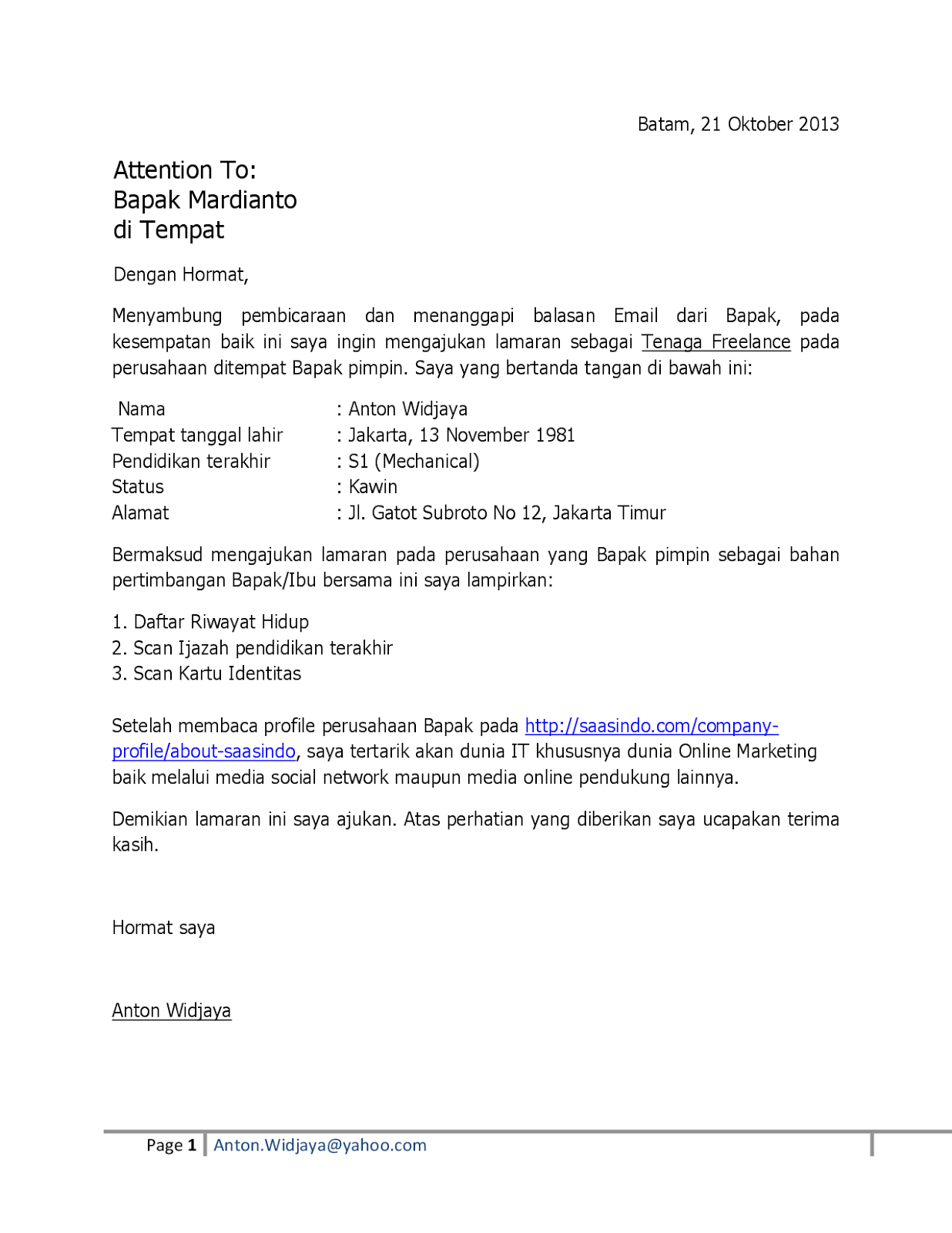 Contoh Offer Letter Kerja Bahasa Melayu 4 Contoh Surat Letak Jawatan