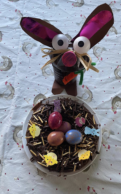 Le gâteau nid au chocolat Le gâteau nid de Pâques au chocolat Chefclub