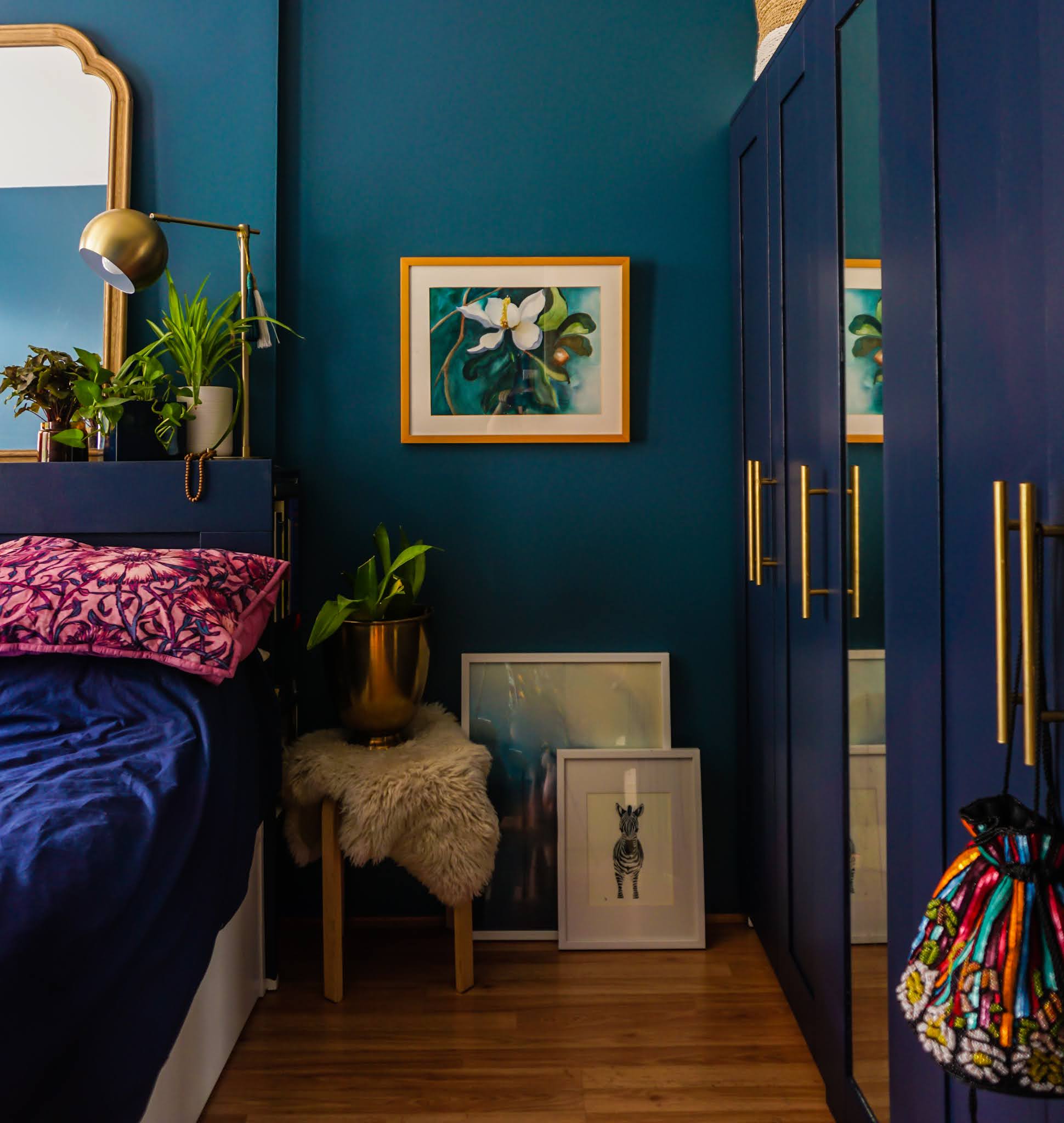 Swoon Worthy Moody Blue Bedroom You Can Recreate This Season Tfdiaries