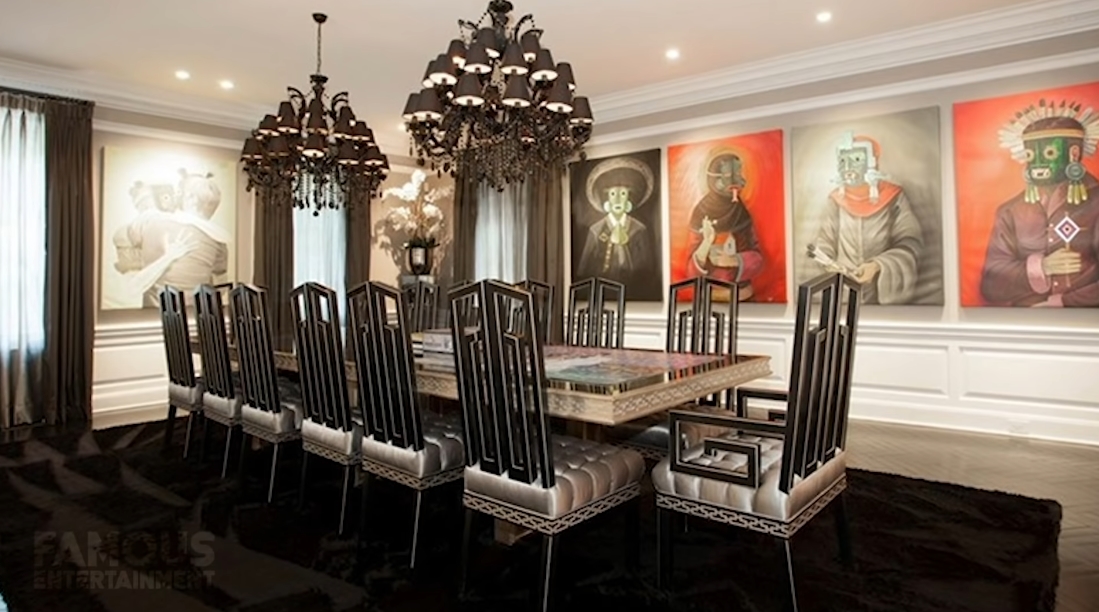 59 Interior Design Photos vs. Alicia Keys & Swizz Beats $20.8 Million Razor Luxury Mansion Tour