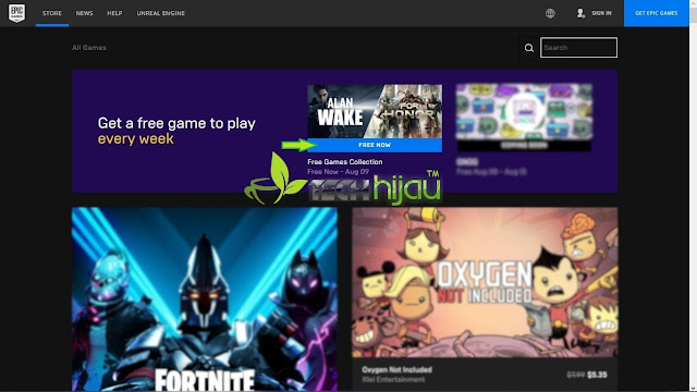 Alan Wake Masa berlaku di halaman homepage Epic Games - Tech Hijau™