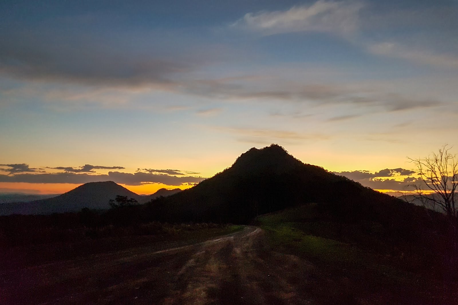 National Park Odyssey Sheepstation Creek Campground, Border Ranges National Park, NSW.