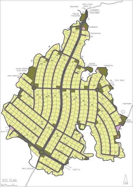 Site Plan Kebun