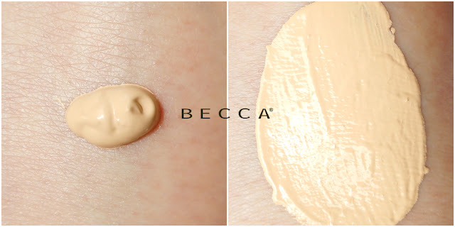 BECCA Skin Love Weightless Blur Foundation - swatche