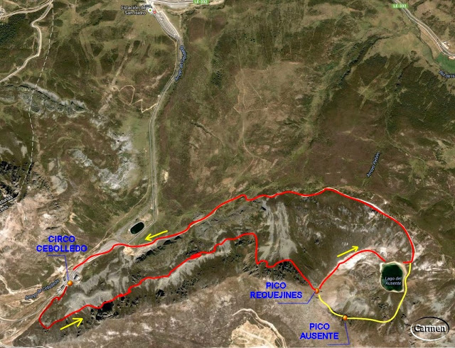 Mapa del recorrido