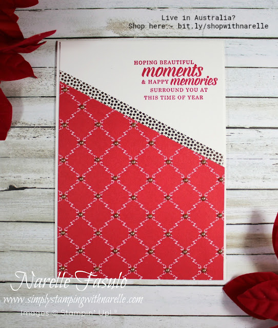 Make patterned paper the hero of your quick and easy cards. See our full range here - http://bit.ly/DesignerSeriesPaper
