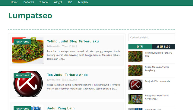 LumpatSEO Responsive Blogger Templates LumpatSEO Responsive Blogger Templates